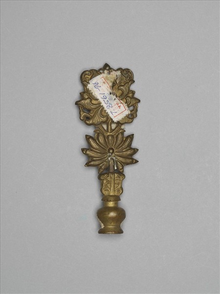 銅鍍金八寶（蓮花）