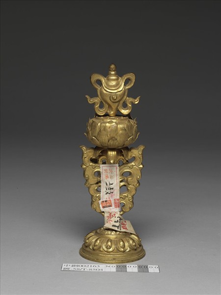 銅鍍金八寶（法螺）