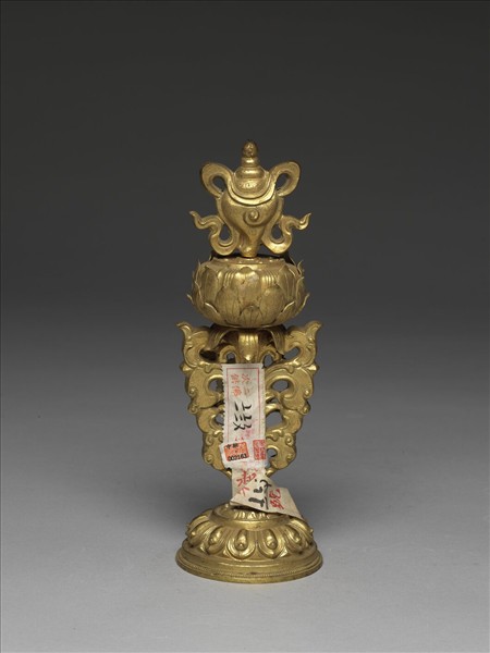 銅鍍金八寶（法螺）