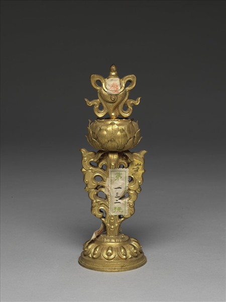 銅鍍金八寶（法螺）