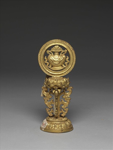 銅鍍金八寶（寶瓶）