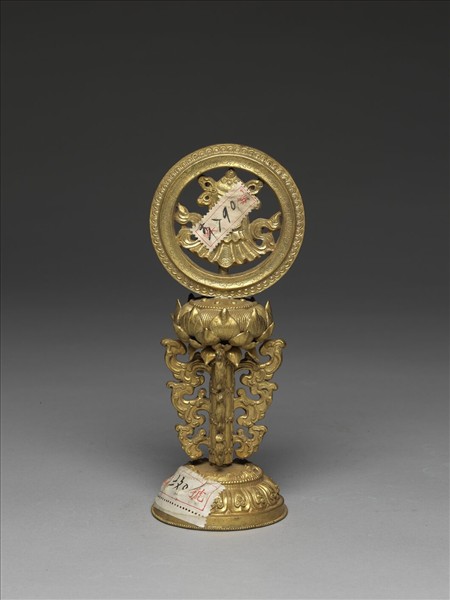 銅鍍金八寶（寶傘）