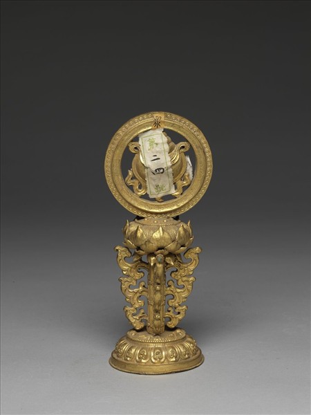 銅鍍金八寶（法螺）