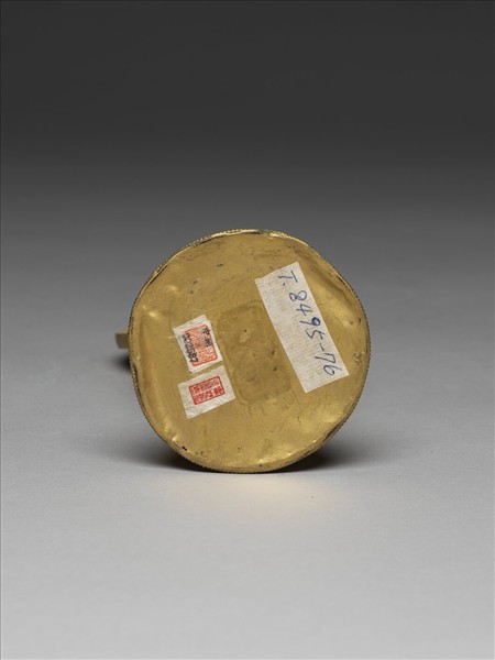 銅鍍金八寶（盤長）