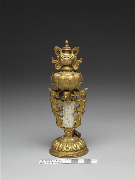 銅鍍金八寶（寶瓶）