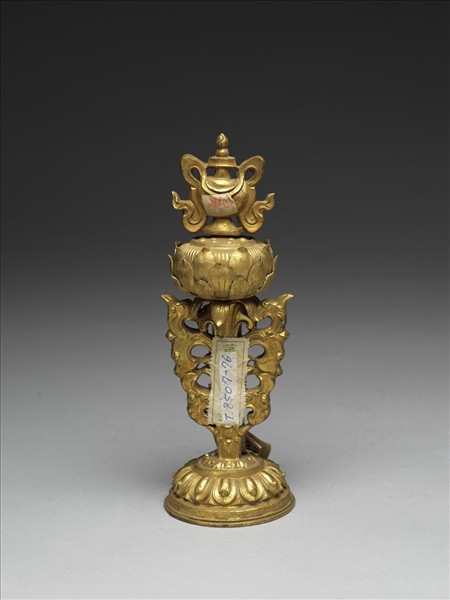 銅鍍金八寶（寶瓶）