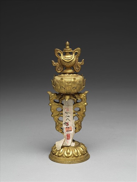 銅鍍金八寶（寶瓶）