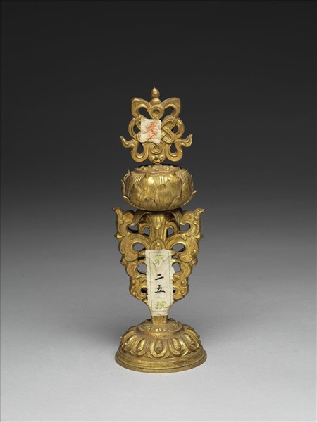 銅鍍金八寶（盤長）