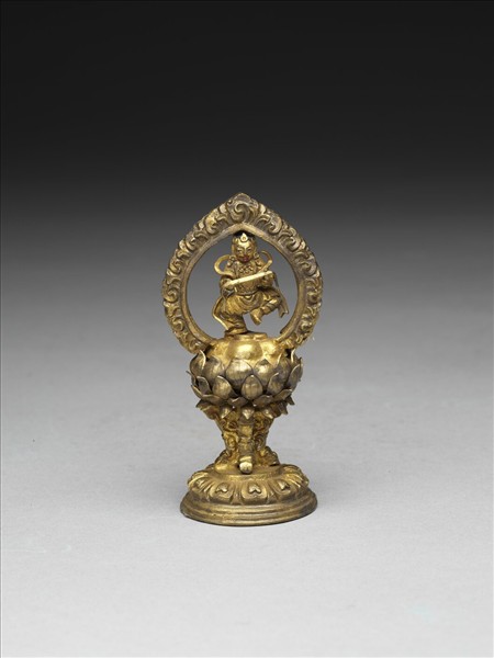 銅鍍金供養天女（八件）