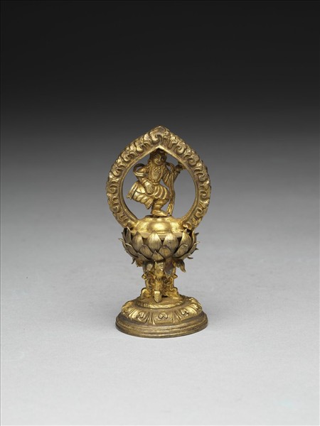 銅鍍金供養天女（八件）