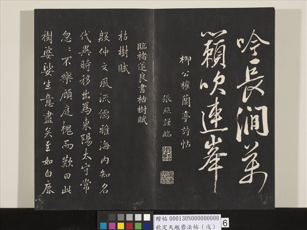 欽定天瓶齋法帖（戊）