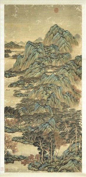 清王炳松路仙岩　軸