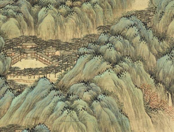 清王炳松路仙岩　軸