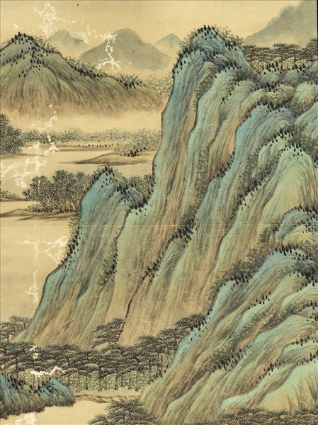 清王炳松路仙岩　軸