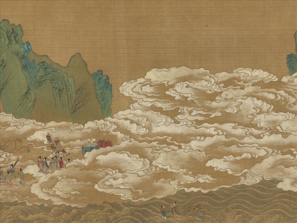 宋方椿年諸仙彙祝圖　卷