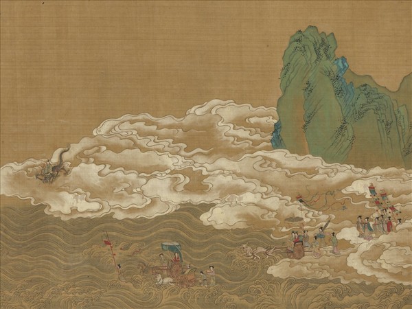 宋方椿年諸仙彙祝圖　卷