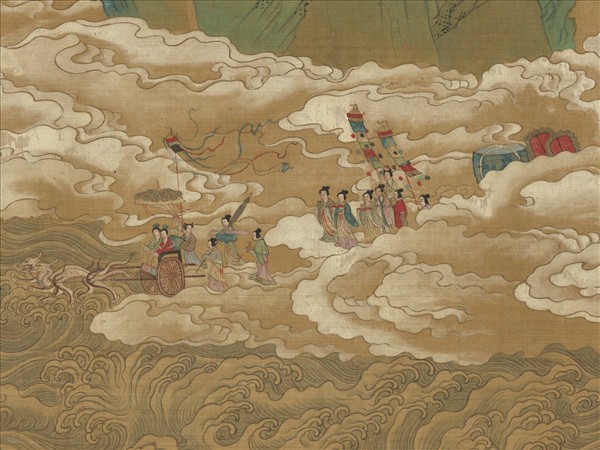 宋方椿年諸仙彙祝圖　卷