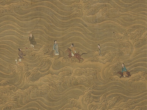 宋方椿年諸仙彙祝圖　卷