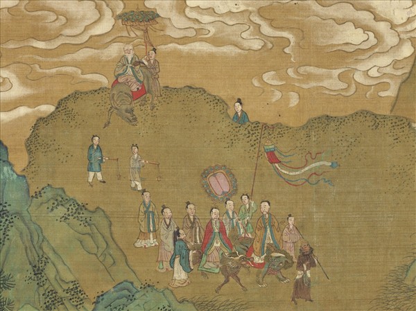 宋方椿年諸仙彙祝圖　卷