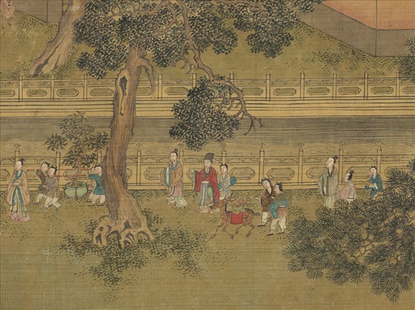 宋方椿年諸仙彙祝圖　卷