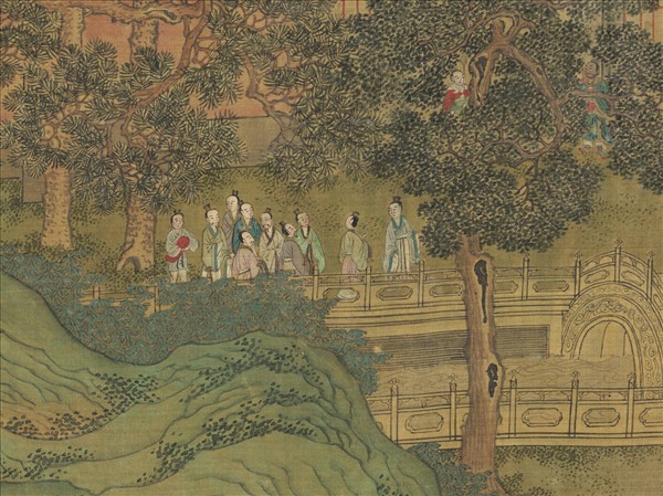 宋方椿年諸仙彙祝圖　卷