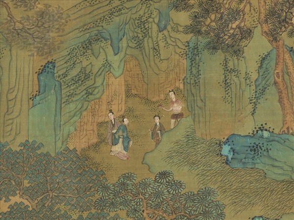 宋方椿年諸仙彙祝圖　卷