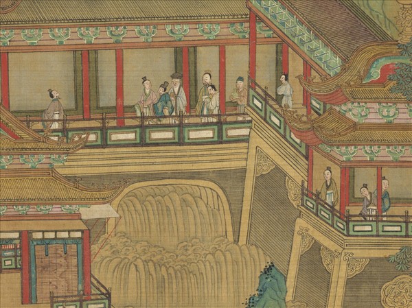 宋方椿年諸仙彙祝圖　卷