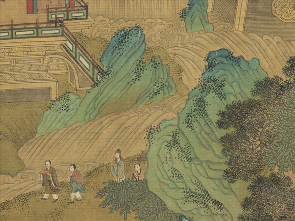 宋方椿年諸仙彙祝圖　卷