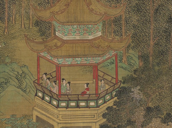 宋方椿年諸仙彙祝圖　卷