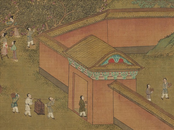 宋方椿年諸仙彙祝圖　卷