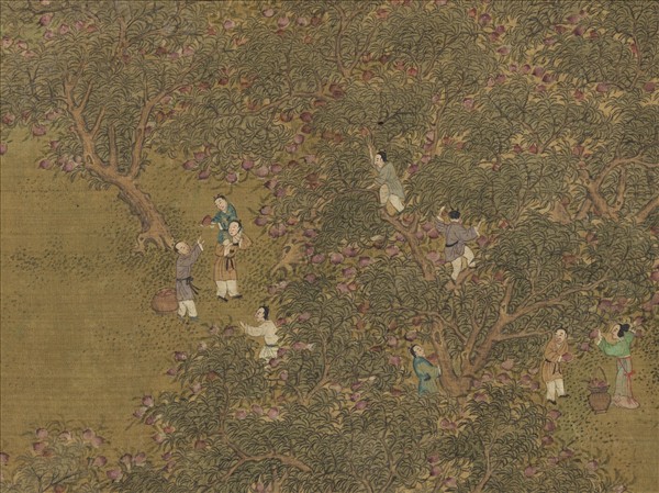 宋方椿年諸仙彙祝圖　卷