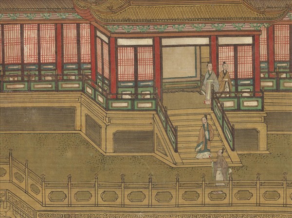 宋方椿年諸仙彙祝圖　卷