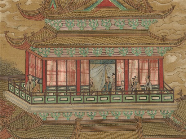 宋方椿年諸仙彙祝圖　卷