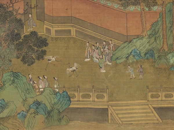 宋方椿年諸仙彙祝圖　卷