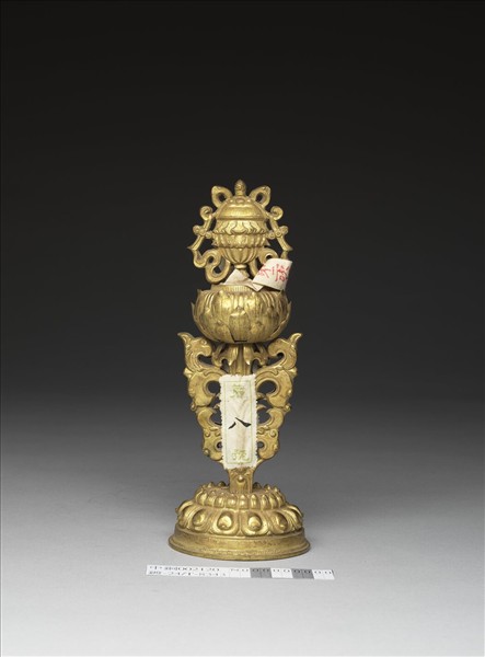 銅鍍金八寶（華蓋）