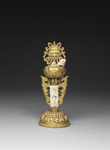 銅鍍金八寶（華蓋）