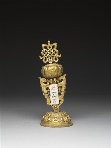 銅鍍金八寶（盤長）