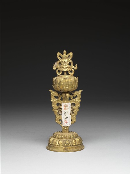 銅鍍金八寶（寶傘）