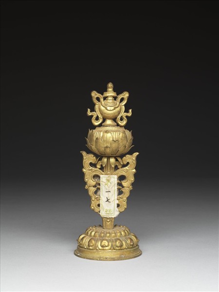 銅鍍金八寶（寶瓶）