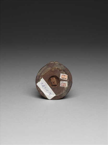 銅鍍金嵌玉及填料八寶（寶傘）