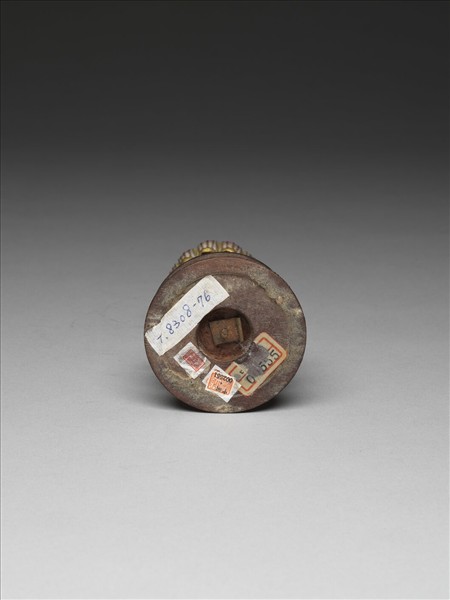 銅鍍金嵌玉及填料八寶