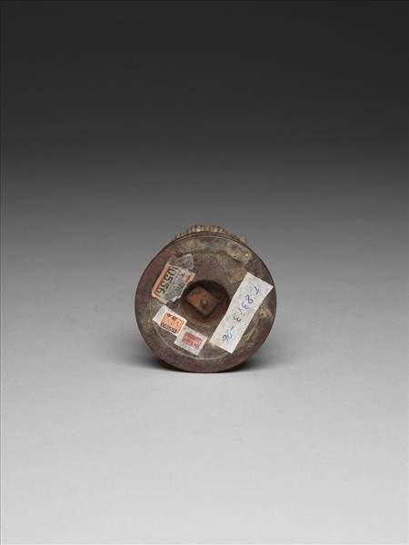 銅鍍金嵌玉及填料八寶（寶瓶）