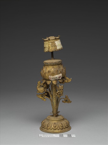 銅鍍金八寶（華蓋）