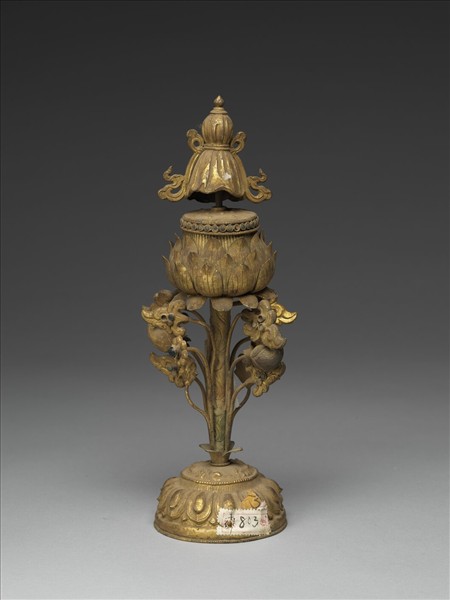 銅鍍金八寶（寶傘）