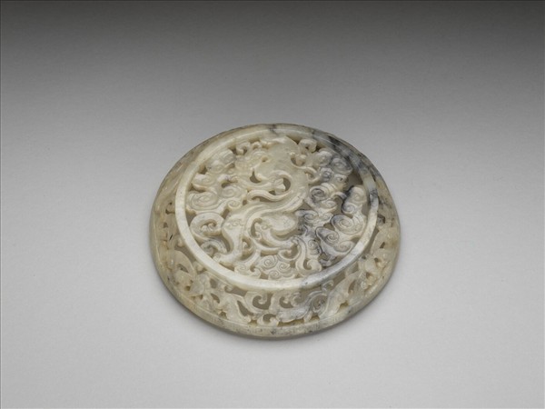 玉鏤雕圓盒