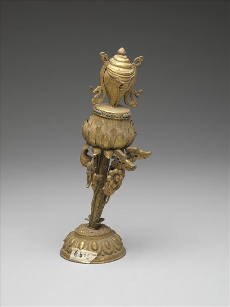 銅鍍金八寶（法螺）