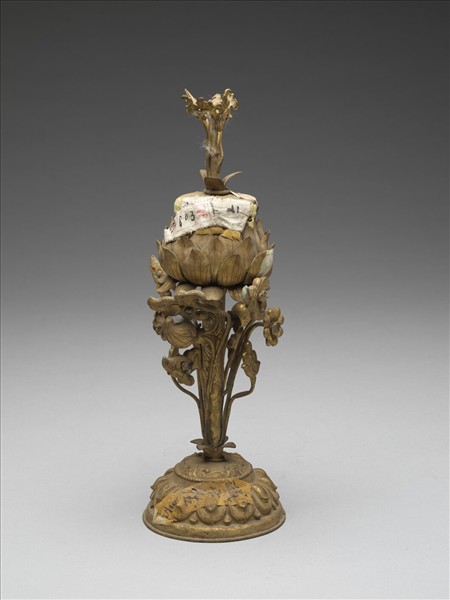 銅鍍金八寶（蓮花）