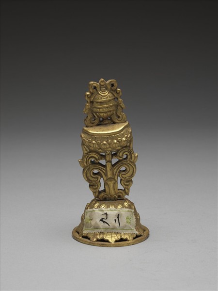 銅鍍金八寶（華蓋）