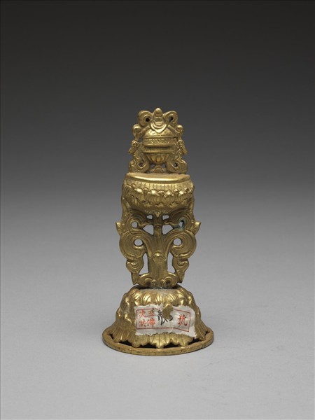 銅鍍金八寶（華蓋）