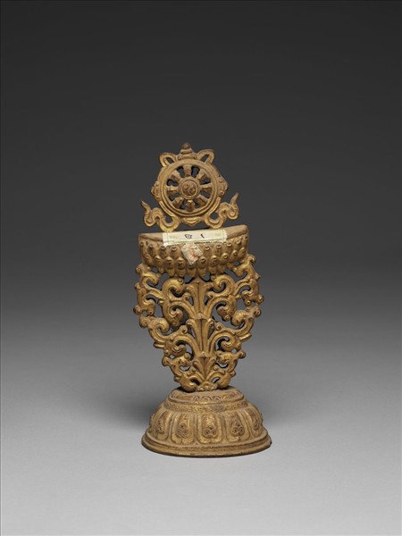 銅鍍金八寶（法輪）